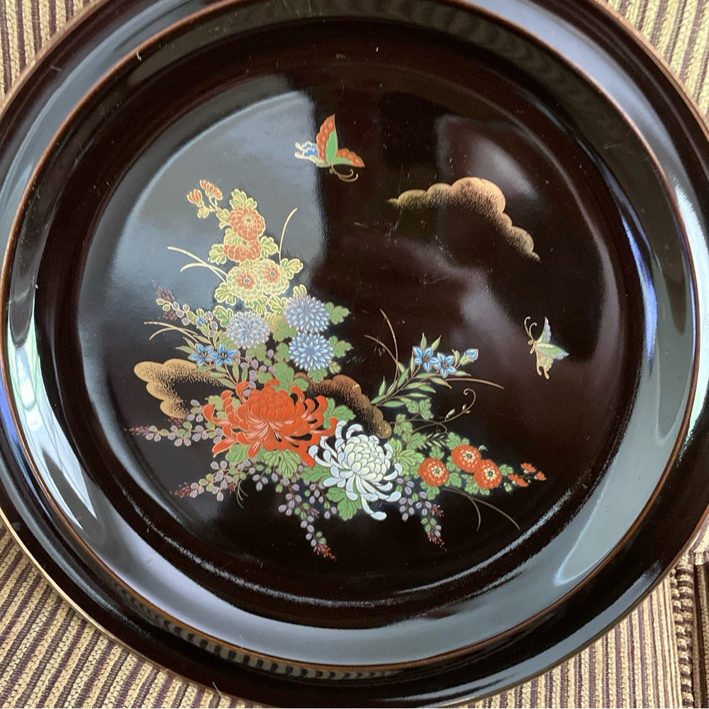Gorgeous vintage oriental style plate